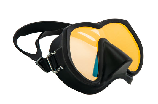 Maschera Frameless SUPER VIEW Yellow Glass-TECLINE-DIR STORE