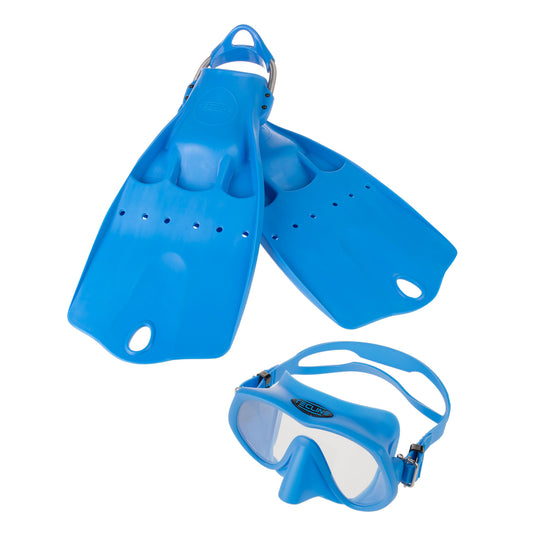 Set Maschera Frameless Super View + Pinne LightJet