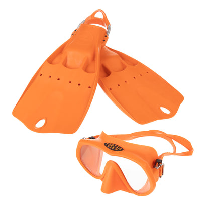 Set Maschera Frameless Super View + Pinne LightJet