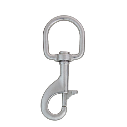 Moschettone mono luce in acciaio inox-TECLINE-DIR STORE