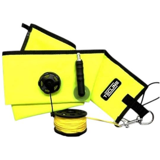 Pallone 11/117 cm con valvola in metallo + spool 21 mt-TECLINE-DIR STORE