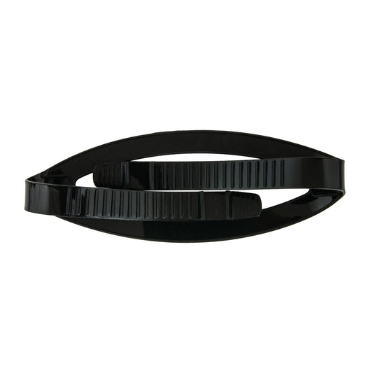Correa para Máscara de Silicona Negra (20 mm) – Tecline