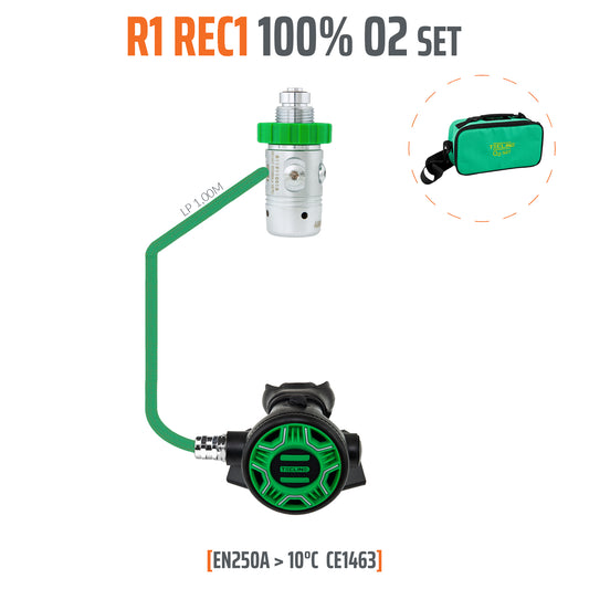 R1 REC1 100% O2 Set-TECLINE-DIR STORE
