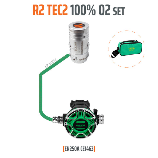 R2 TEC2 100% O2 Set-TECLINE-DIR STORE