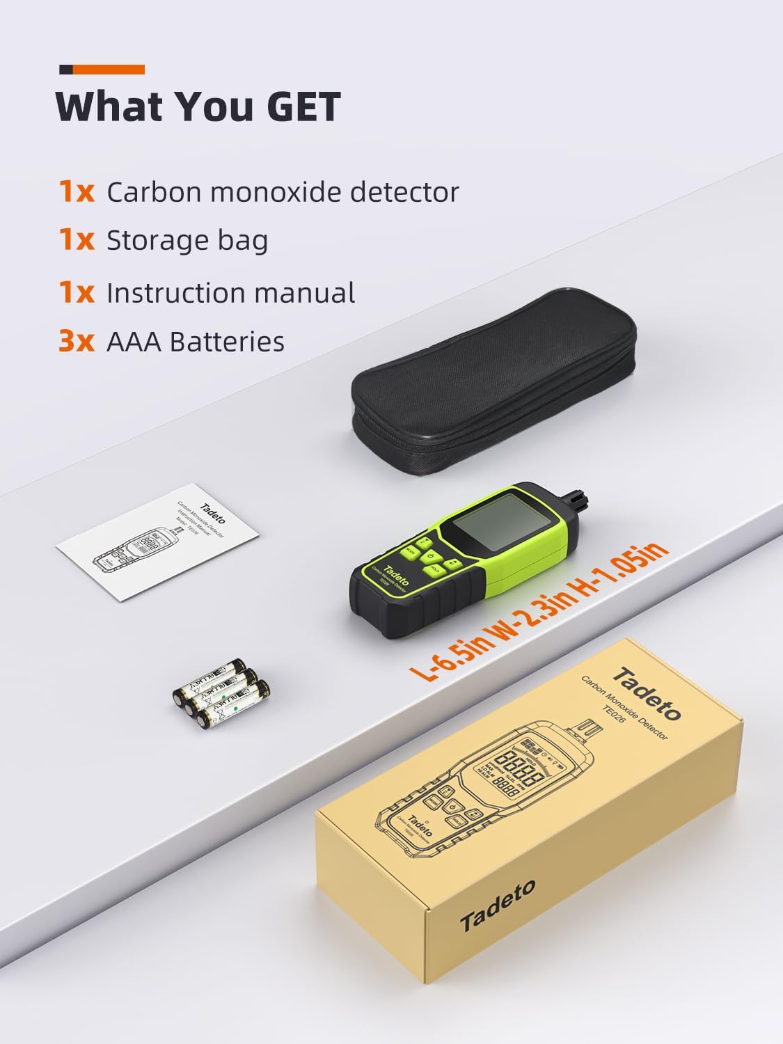 Rilevatore monossido di carbonio-DIR-STORE-DIR STORE