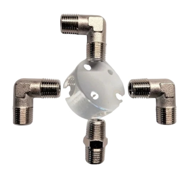 Set di raccordi per corpo Switchblock-Swagelok-DIR STORE