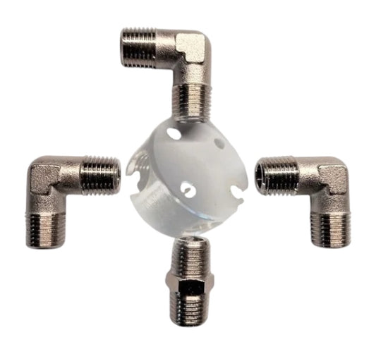 Set di raccordi per corpo Switchblock-Swagelok-DIR STORE