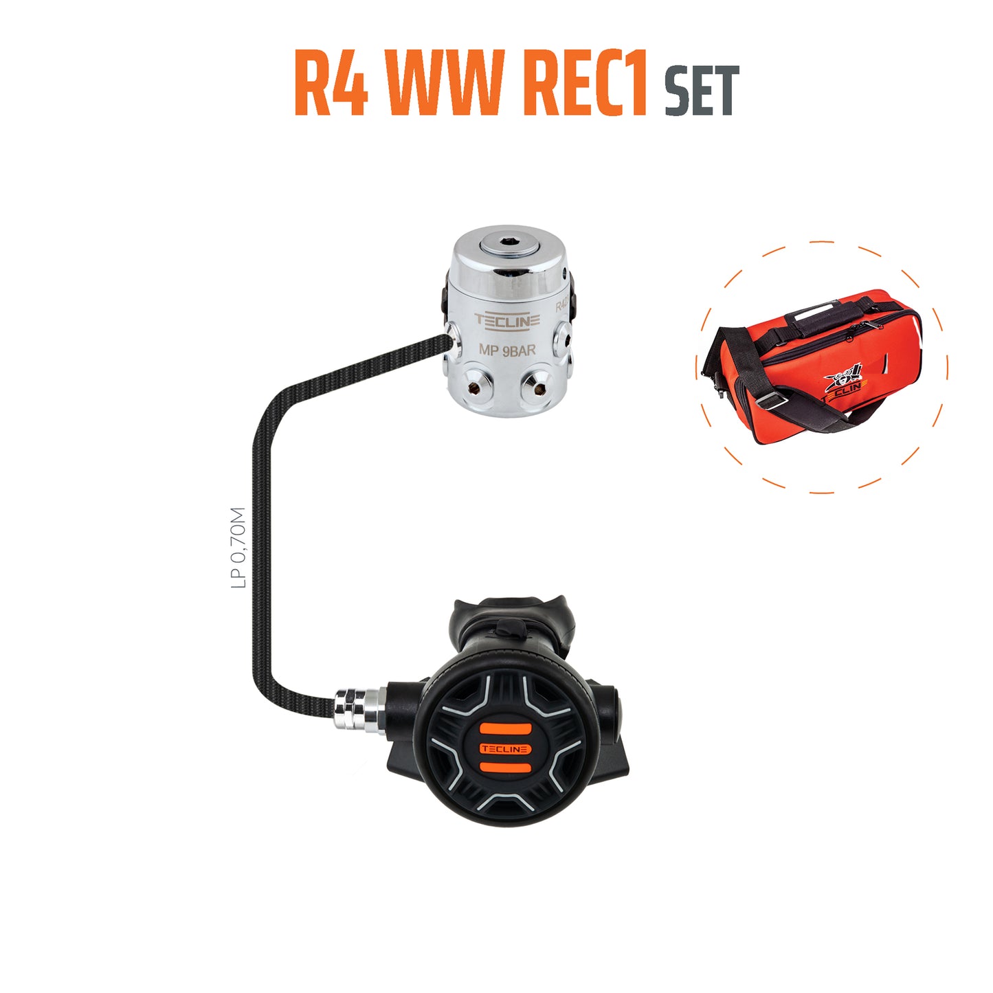 Set erogatore R4WW REC1-TECLINE-DIR STORE