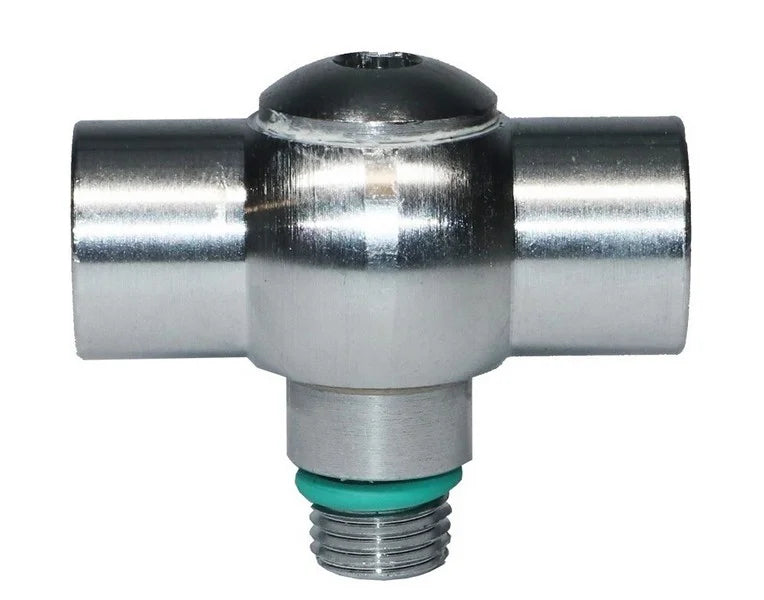 Snodo 180° per Tubo BP Erogatore 2 Uscite 3/8 Viton-SCUBATEC-DIR STORE