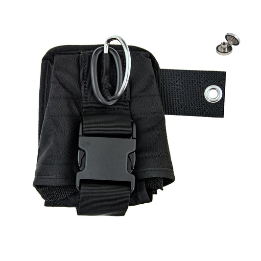 Tasca porta pesi doppia morbida destra e sinistra con fissaggio alla piastra-TECLINE-DIR STORE