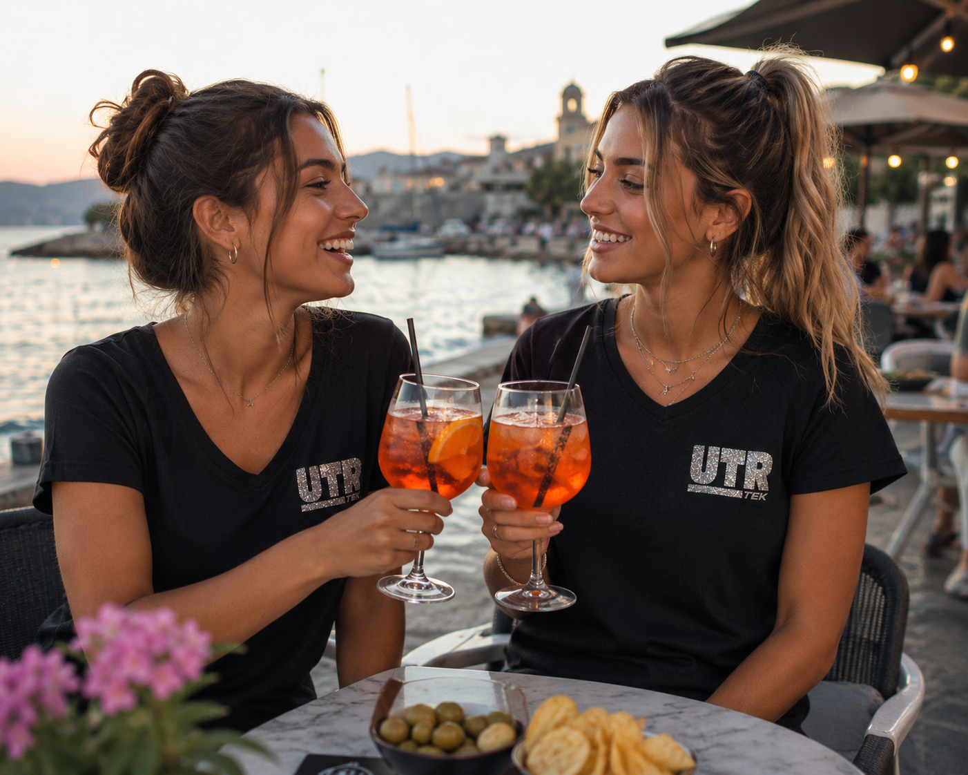 T-Shirt UTRtek Paillettes