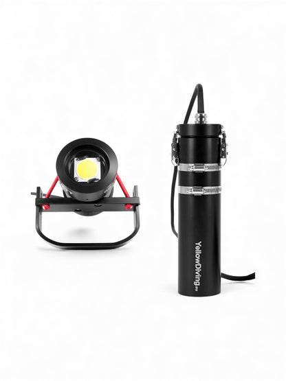 VIDEO LED 80 CON CANISTER-YellowDiving-DIR STORE